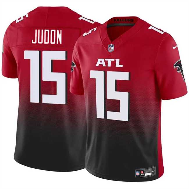 Men & Women & Youth Atlanta Falcons #15 Matthew Judon Red Black 2024 F.U.S.E Vapor Untouchable Limited Football Stitched Jersey->atlanta falcons->NFL Jersey